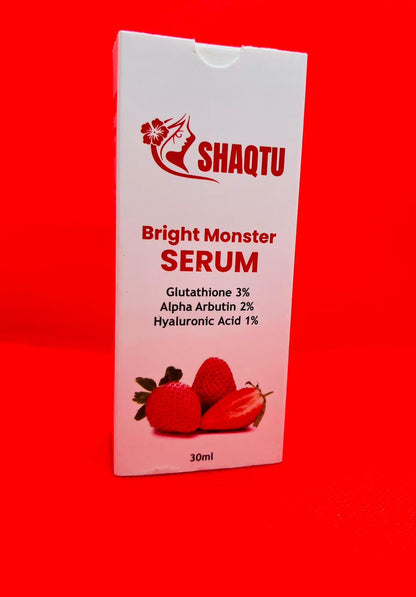 SHAQTU Bright Monster Serum – Glutathione & Alpha Arbutin